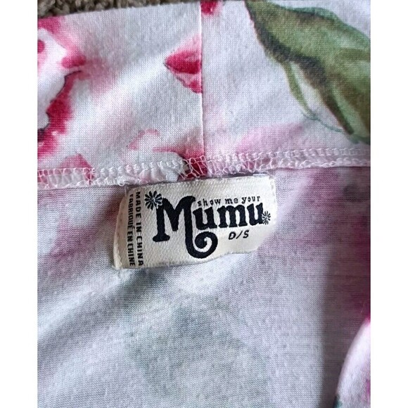 Show Me Your Mumu Brie Floral Robe One Size Garden of Blooms With Tie Romantic - Picture 3 of 10